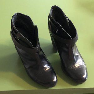 Rag & bone black leather boots